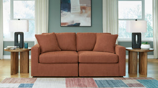 Modmax 3-Piece Sectional Sofa, 2-Piece Sectional Loveseat and Swivel Glider Recliner