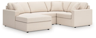 Modmax 4-Piece Sectional with Chaise Next-Gen Nuvella™ Performance Fabric