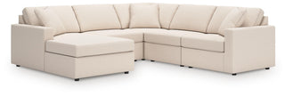 Modmax 5-Piece Sectional with Chaise Next-Gen Nuvella™ Performance Fabric