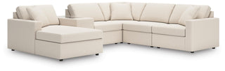 Modmax 6-Piece Sectional with Chaise Next-Gen Nuvella™ Performance Fabric