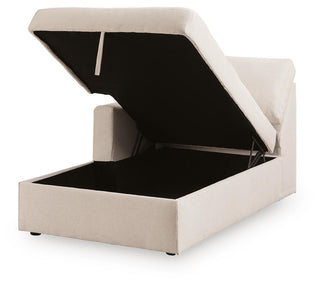 Modmax LAF Corner Chaise w/Storage Next-Gen Nuvella™ Performance Fabric