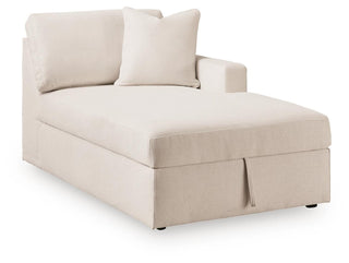 Modmax RAF Corner Chaise w/Storage Next-Gen Nuvella™ Performance Fabric