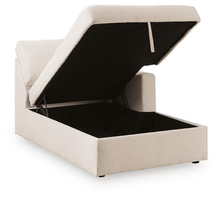 Modmax RAF Corner Chaise w/Storage Next-Gen Nuvella™ Performance Fabric