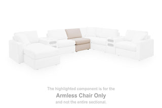Modmax Armless Chair Next-Gen Nuvella™ Performance Fabric