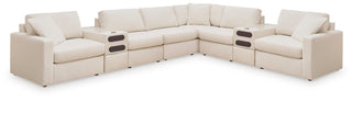 Modmax 8-Piece Sectional with Audio Consoles Next-Gen Nuvella™ Performance Fabric