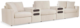 Modmax 5-Piece Sectional with Audio Consoles Next-Gen Nuvella™ Performance Fabric
