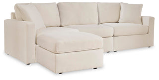 Modmax 3-Piece Sectional and Ottoman - Oyster