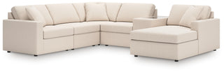 Modmax 6-Piece Sectional with Chaise Next-Gen Nuvella™ Performance Fabric