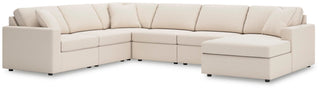 Modmax 6-Piece Sectional with Chaise Next-Gen Nuvella™ Performance Fabric