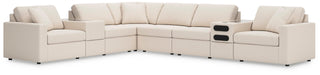 Modmax 8-Piece Sectional with Audio and Storage Consoles Next-Gen Nuvella™ Performance Fabric