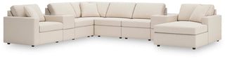 Modmax 8-Piece Sectional with Chaise and Storage Consoles Next-Gen Nuvella™ Performance Fabric
