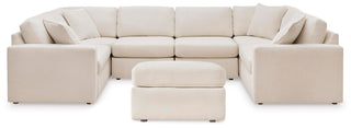 Modmax 6-Piece Sectional and Ottoman - Oyster