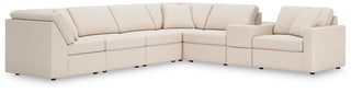 Modmax 7-Piece Sectional with Storage Console Next-Gen Nuvella™ Performance Fabric