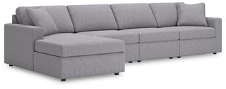 Modmax 4-Piece Sectional with Chaise Next-Gen Nuvella™ Performance Fabric