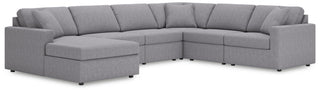 Modmax 6-Piece Sectional with Chaise Next-Gen Nuvella™ Performance Fabric