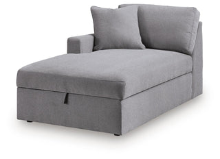 Modmax 5-Piece Double Storage Chaise Sectional with Audio Consoles