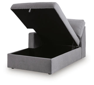 Modmax LAF Corner Chaise w/Storage Next-Gen Nuvella™ Performance Fabric