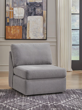 Modmax 6-Piece Sectional with Chaise and Audio Console Next-Gen Nuvella™ Performance Fabric