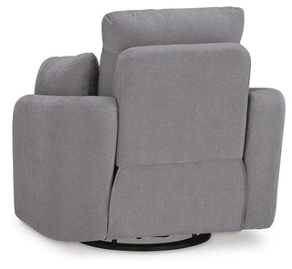 Modmax Swivel Glider Recliner Next-Gen Nuvella™ Performance Fabric