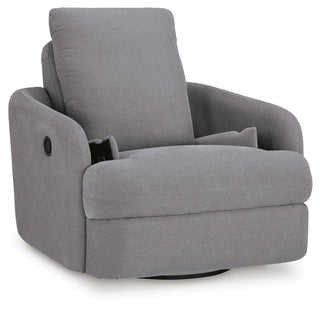 Modmax Swivel Glider Recliner Next-Gen Nuvella™ Performance Fabric
