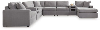 Modmax 8-Piece Sectional with Storage Chaise and Audio Consoles