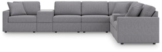 Modmax 8-Piece Sectional with Storage Consoles Next-Gen Nuvella™ Performance Fabric
