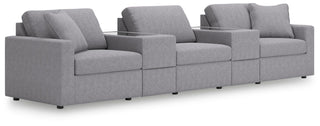 Modmax 5-Piece Sectional with Storage Consoles Next-Gen Nuvella™ Performance Fabric