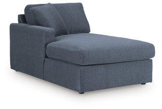 Modmax 6-Piece Sectional with Chaise and Audio Console Next-Gen Nuvella™ Performance Fabric