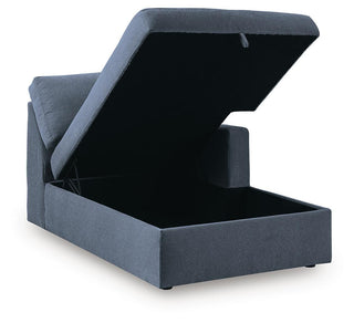 Modmax RAF Corner Chaise w/Storage Next-Gen Nuvella™ Performance Fabric