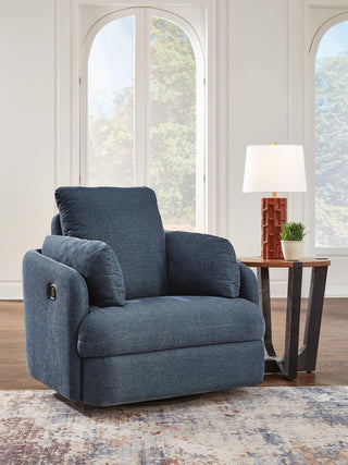 Modmax Swivel Glider Recliner Next-Gen Nuvella™ Performance Fabric