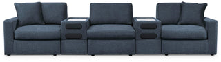 Modmax 5-Piece Sectional with Audio Consoles Next-Gen Nuvella™ Performance Fabric