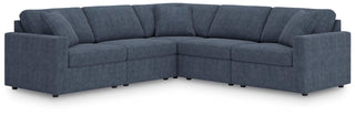 Modmax 5-Piece Sectional and Ottoman - Ink