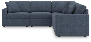 Modmax 5-Piece Sectional and Ottoman - Ink