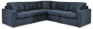 Modmax 5-Piece Sectional and Ottoman - Ink