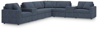 Modmax 8-Piece Sectional and Ottoman - Ink