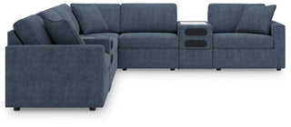 Modmax 8-Piece Sectional with Audio Consoles Next-Gen Nuvella™ Performance Fabric
