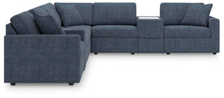 Modmax 8-Piece Sectional with Storage Consoles Next-Gen Nuvella™ Performance Fabric