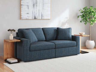 Modmax 7-Piece Sectional with Audio Console Next-Gen Nuvella™ Performance Fabric