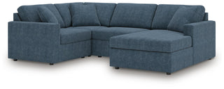 Modmax 4-Piece Sectional with Chaise Next-Gen Nuvella™ Performance Fabric