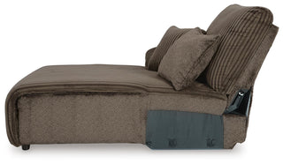 Top Tier 4-Piece Reclining Sectional with Chaise Velvet