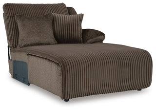 Top Tier 3-Piece Reclining Sofa Chaise Sectional Velvet