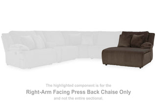 Top Tier RAF Press Back Chaise Velvet