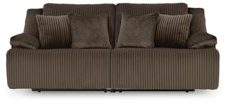 Top Tier 2-Piece Reclining Sectional Loveseat Velvet