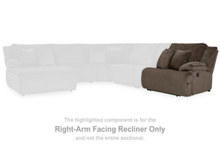 Top Tier RAF Zero Wall Recliner Velvet