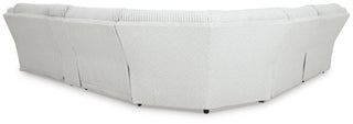 Top Tier 6-Piece Reclining Sectional with Chaise Velvet