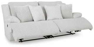 Top Tier 2-Piece Reclining Sectional Loveseat Velvet