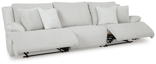 Top Tier 3-Piece Reclining Sectional Sofa Velvet