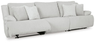 Top Tier 3-Piece Reclining Sectional Sofa Velvet