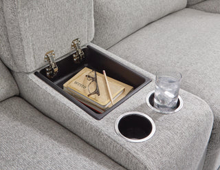 Acklen Place 3-Piece Power Reclining Sectional Sofa with Chaise Next-Gen Nuvella™ Performance Fabric