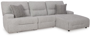 Acklen Place 3-Piece Power Reclining Sectional Next-Gen Nuvella™ Performance Fabric